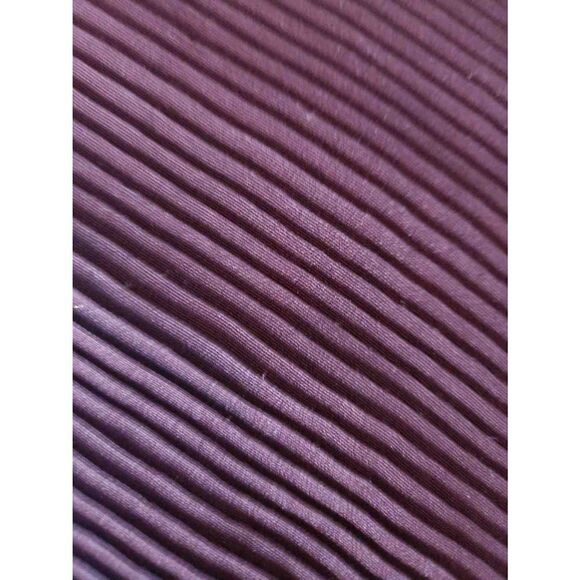 Vintage 50s 60s Ribbed Handband Purse Chocolate Brown Evening Small - Picture 3 of 5